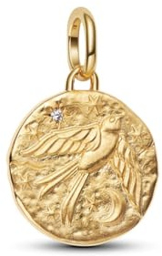 PANDORA Charm medallón 764082C01 golondrina