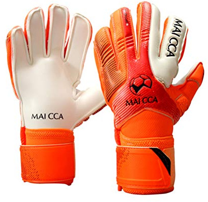 Haploon Soccer Goalie Gloves Adult Goalie Gloves Size 5 Soccer Goalkeeper Gloves with Finger Protector Goalkeeper Gloves Breathable Soccer Gloves