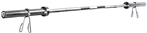 RIP X 2 Diameter Olympic Barbell with Rotating Sleeves & Spring Clip Collars- 7ft