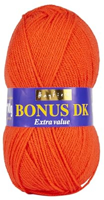 Sirdar Hayfield Bonus DK Double Knitting Yarn, Tomato (554), 100g