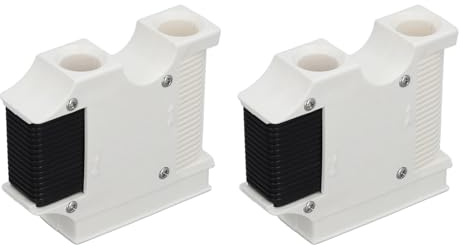 Oreilet Lot de 2 Supports Garde-Boue Bateau Rail Bateau et Clip Garde-Boue Taquets Rail de Bateau Réglables à Dégagement Rapide Clips Garde-Boue pour Pare-Chocs Bateau Support Pare-Chocs