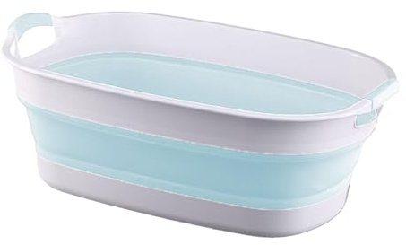 Generisch Babywanne – PP Und TPE 40x60x24 cm | Faltbare Baby-Badewanne Für Neugeborene | Tragbare Badewanne Zum Säuglingsbad Sowie Reise