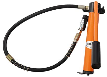 Hydraulische Handpumpe Cp-180 Tragbarer Hydraulikzylinder Mit 1m Schlauch Verdickter Kolben Hydraulikpumpe FüR Separates Hydraulisches Werkzeug