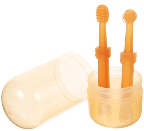 TOPPERFUN 1ensemble Brosse à Dents Pour Animaux De Brosses à Dents Doux Pour Nettoyage Buccal Des Chiens Chats Outil De Soin Pratique Pour La Plaque Et Prévenir Les Caries