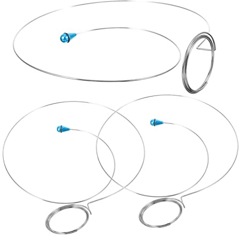 Homoyoyo Anello Porta Lente D'ingrandimento in Ferro Argento 3 Pezzi per Riparazione Orologi Circonferenza Regolabile e Facile da Installare per Negozio Riparazioni