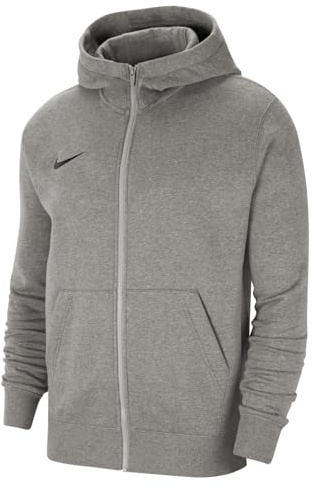 Nike Unisex Kinder Park 20 Hooded Sweatshirt, Dark Grey Heather/Black, L EU