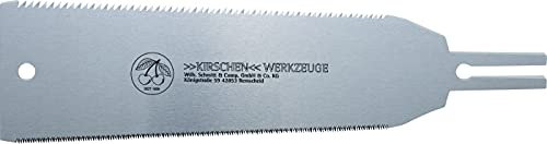 Kirschen Lama per sega a taglio fine dentata su entrambi i lati (lunghezza lama 240 mm, per legno e plastica, dentatura tripartita 17/9 denti per pollice 4321240