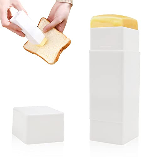 Roucerlin Butterstreuer, Butterspender, Butterspender, Butterstabhalter, verteilt Butter gleichmäßig auf Pfannkuchen, Waffeln, Toast (Applikator-Stift), CN001