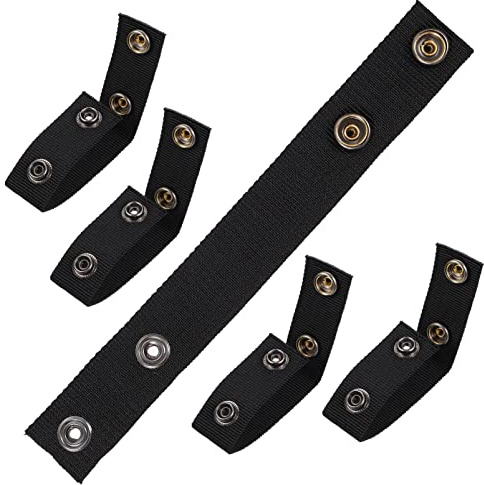 BESPORTBLE Lot de 5 supports de ceinture en nylon pour homme et femme - Pour le tir, le paintball, la chasse, les sports de plein air