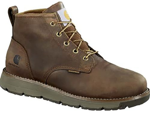 Carhartt Millbrook Waterproof Steel Toe Wedge Boot, Stivaletto Uomo, Marrone, 40 EU