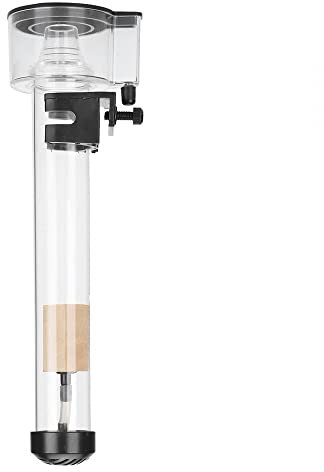 MiOYOOW Aquarium Protein Abschäumer Zylindrisch Acryl Eiweißabschäumer Aquarium Interner Wassertankfilter für Salzwasseraquarien
