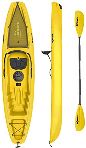 ROMARK Kayak - Canoa da 267 cm - 1 gavone + 1 pagaia + 1 seggiolino + 1 ruotino VARI COLORI mare sport lago