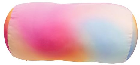 FISURA Strandkissen, Farbverlauf, 29 x 12 cm, Relaxkissen, Rosa, Originelles Reisekissen, Campingkissen aus Polyester, Abgebaut