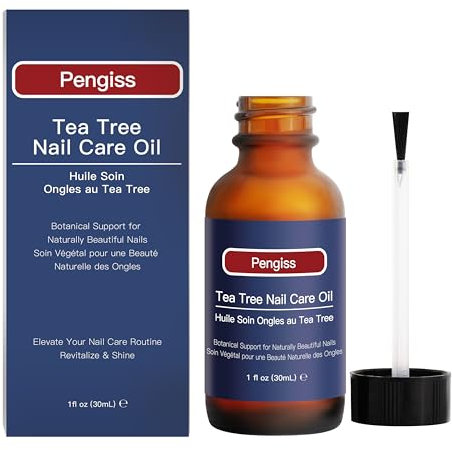 Traitement Mycose Ongle des Pied Puissant Pengiss Nail Renew 30ml | Réparation Des Ongles | Renforce et Revitalise Les Ongles | Huile De Théier et Romarin