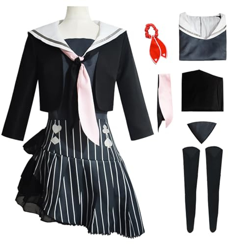 AYIMEIS Akiyama Mizuki Cosplay Costume Complet Set Déguisement de Project Sekai Costume Personnage de Jeu Mizuki Akiyama Uniforme Noël Halloween Carnaval Fête Performance Cosplay Adulte S-3XL