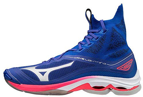 Mizuno Damer Lightning Neo volleybollsko, Reflexbluec silverrosa - 45 EU