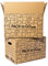 Scatole per spedizioni - Pack 10 scatole cartone trasloco 50x30x30 cm | Scatoloni trasloco resistenti, scatole per trasloco e spedizione | Cartoni per traslochi, scatola cartone robusta