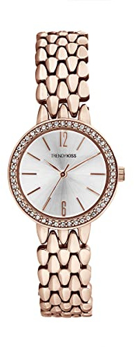Trendy Kiss Damen Analog Quarz Uhr mit Metall Armband TMRG10158-03