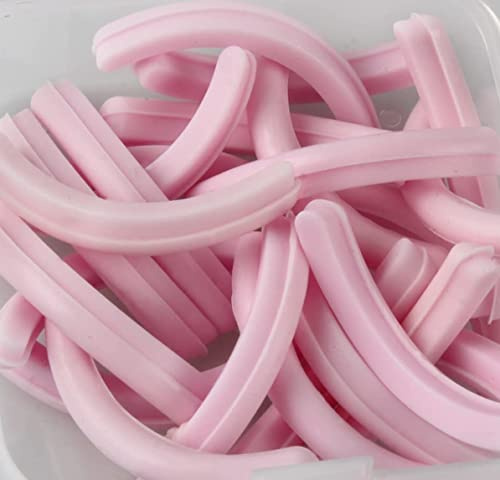 24x Wimpernzange Ersatzgummis Ersatzpads - Ersatz Silikon Gummi Bunt Nachfüllung Pads (1x 24er Set)