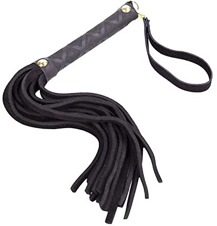 Horse Touchiergerte Fahrpeitsche Pferd Fahren Bogen Peitsche Bodenarbeitsgerte Erotische Peitsche Prügelspielzeug Peitsche Klatsche Lederpaddel Paare SM Rollenspiel PU Lederpeitsche (Schwarz)