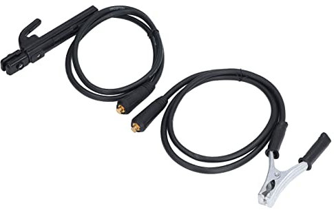 300A Ground Welding Earth Clip, 300A Welder Ground Cable Earth Clamp Set with 1.5m Cable for ARC ZX7 MMA Welding Machine Accessories, Clamps