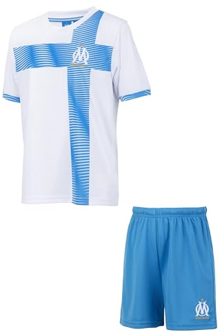 OLYMPIQUE DE MARSEILLE Ensemble Maillot Short Om - Collection Officielle 12 Ans