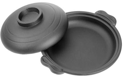 Ciieeo Casseruola in Alluminio Per Brasare Il Pollo E Il Riso Pentola Per Stufare Fornitura Da Cucina Liscia