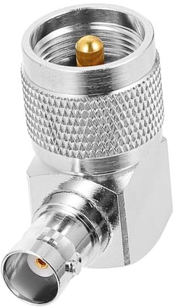 CIYODO Adaptador UHF de Ángulo Recto Convertidor de Conector de Antena de Duradero y Instalación