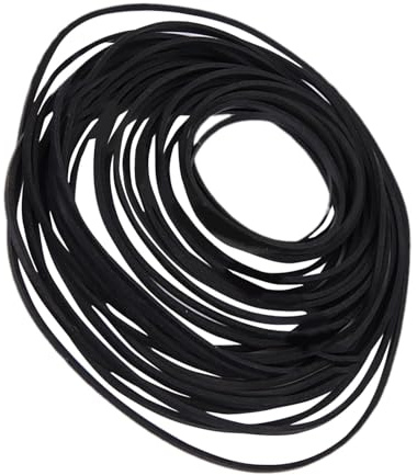 Spela spelbälte - gummi -drivrem, kassettbälte | Turntable Belt Byte, Drable Flat Rubber Band Kit, Audio Equipment Repair Belt för vintage stereo- och däcksystem