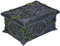 Nemesis Now Wiccan Tarotbox Pentagramm, 11 cm, Schwarz