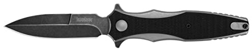 Kershaw Decimus A/O Frame Lock Knife Black GFN (3.25 Blackwash) 1559