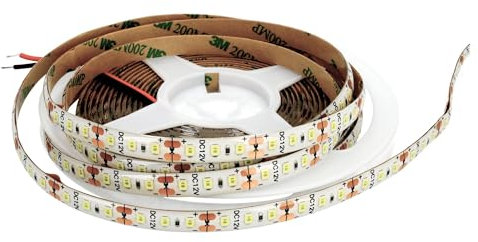 JANDEI - Led Strip 5 Meters 12V for Outdoor IP65, 120 LEDs/m, SMD2835, Waterproof LED Lights for Garden Decoration, Terrace, Balcony (Power Supply not Included) (Natural Light 4200K)