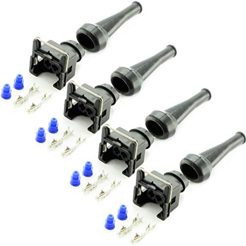 Overdrive-Racing 4x Reparatur Ersatz Stecker Einspritzdüse Einspritzventil Tülle Passend Für Bosch EV1 037906240 1287013003