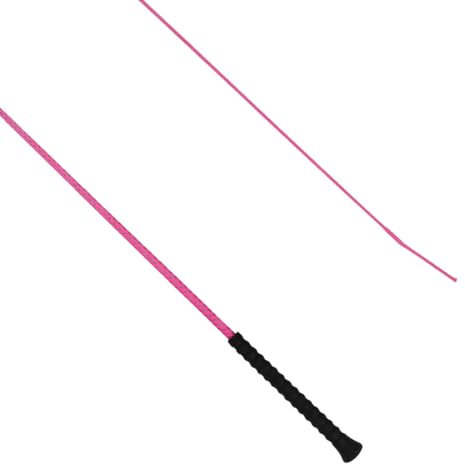 York Dressurgerte Neon Gerte Reitgerte 110 cm (rosa)