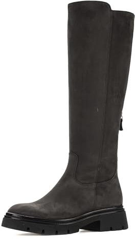 Gabor Damen Klassische Stiefel, Frauen Stiefel,langschaftstiefel,reißverschluss,Winterstiefel,Winterschuhe,Pepper/schwarz,44 EU / 9.5 UK