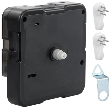 1 pièce 5168S - Mécanisme de mouvement à quartz - Mécanisme de mouvement à quartz - Mécanisme de mouvement à piles - Bricolage - Pièces de rechange - Remontoir pour horloge murale radio-pilotée.