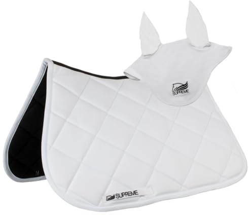 Equivalence Kit Sottosella da Salto con Cuffietta, Tessuto Tecnico, White
