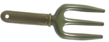 Milisten 2pièces Fourches De Jardinage à Trois Dents Fer pour Désherber Et Ameublir Le Sol avec Poignée Ergonomique pour Usage Jardin Et Cour