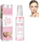 Acqua di Rose con Acido Ialuronico, Cosmetico Naturale per la Cura e la Pulizia del Viso, Tonico Idratante Viso, Pulizia del viso, Cura del viso, Rende la Pelle Giovane ed Elastica