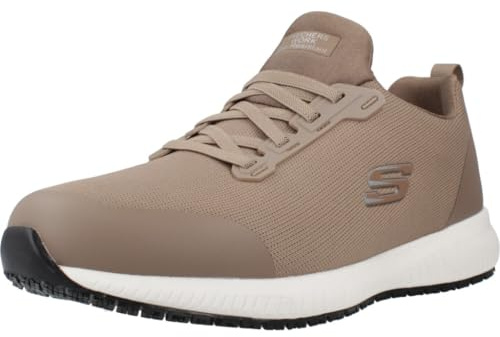 Skechers Men's Squad Sr Myton Sneaker, marrón, 43 EU