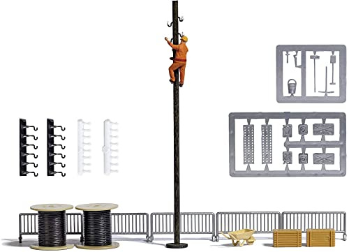 Busch 2141825 7837 H0 Kit d'escalade pour mât