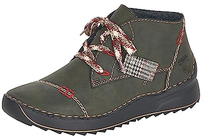 Rieker 51534 femme Botte tendance, Vert, 42 EU