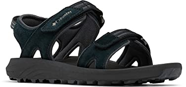 Columbia Trailstorm Hiker 2 Strap Sandali Da Trekking da Donna, Nero (Black x Light Cloud), 36 EU