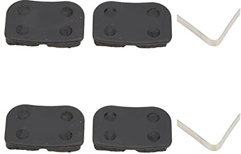VGEBY Bike Disc Brake Pads, 2 Sets Bike Disc Brake Pads Good Heat Dissipation Water Resistance Low Noise Mountain Bike Brake Pads Replacement(MS 08B) Bicycles And Spare Parts