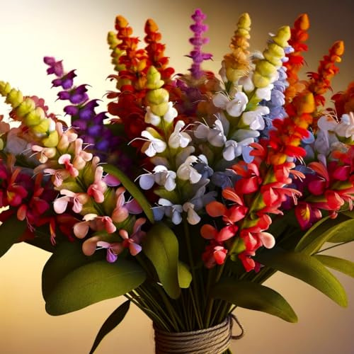 Multicolor Sage Salvia Mix 30+ Seeds for Growing Non-GMO