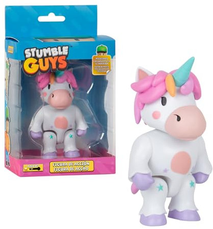 Bizak Stumble Guys Sprinkles, 11 cm, bewegliche Action-Figur, offizielles Lizenzprodukt, Videospiel, Sammler, Erwachsene Fans und Jungen oder Mädchen ab 8 Jahren (64116012)