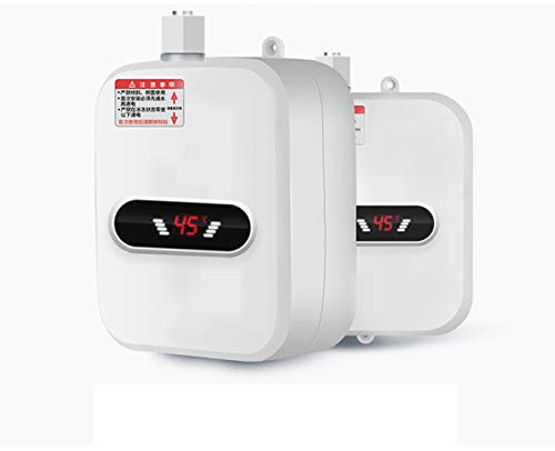 3500W Mini Klein-Durchlauferhitzer Elektro Warmwasser mit Duschkopf Mini Tankless Instant 220V Elektro Warmwasser Durchlauferhitzer für Bad Dusche