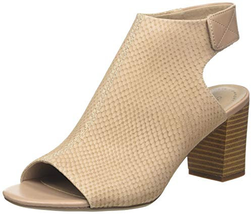 Clarks Deva Bell, Women’s Slingback, Beige (Sand Nubuck Sand Nubuck), 4 UK (37 EU)