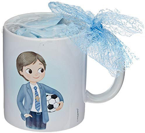 Mopec GD651.1 Taza niño Comunión con pelota,7caramelos