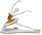 HAUCOZE Ballerina Figur Statue Modern Skulptur Arts Tanz Dekor Geschenk Polyresin 20cm